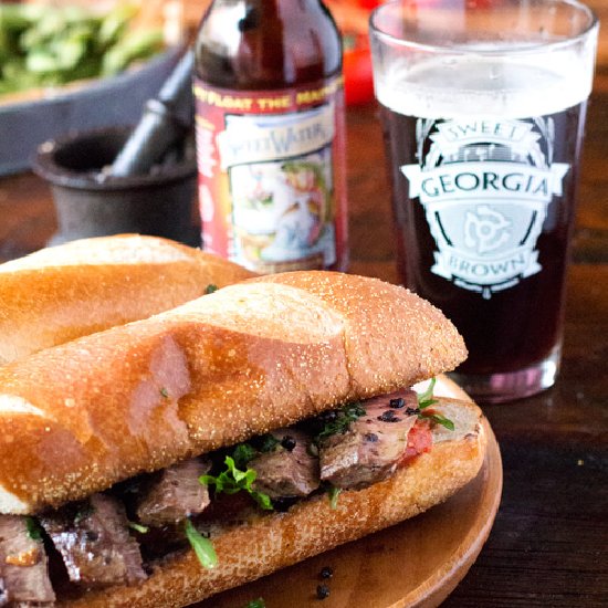 Chimichurri Steak Sandwich