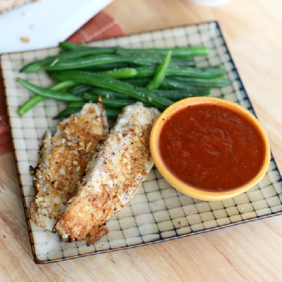 Paleo Almond Encrusted Tilapia