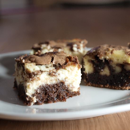 Cheesecake Brownies