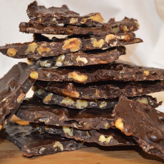 Maple Bacon Walnut Bark