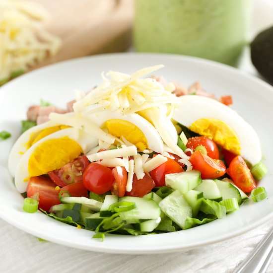 Chef’s Salad with Avocado Ranch