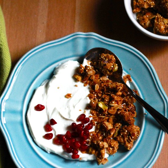 Brown Butter Pistachio Granola