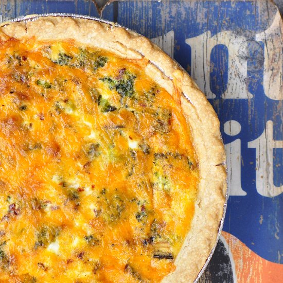 Easy Vegetarian Quiche