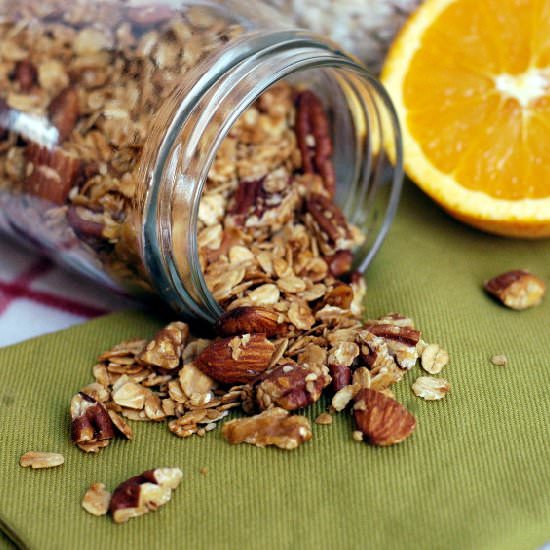 Orange-Scented Granola