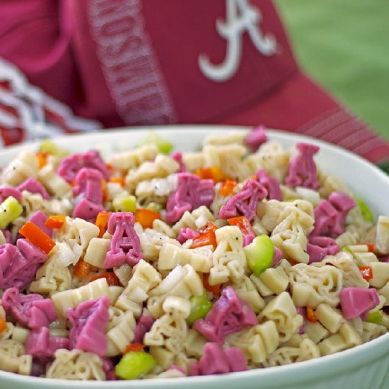 Roll Tide Pasta Salad