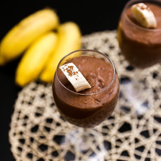 Eggless Choco Mousse-3 Ingredients