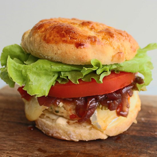 The Perfect Chicken Cheeseburger