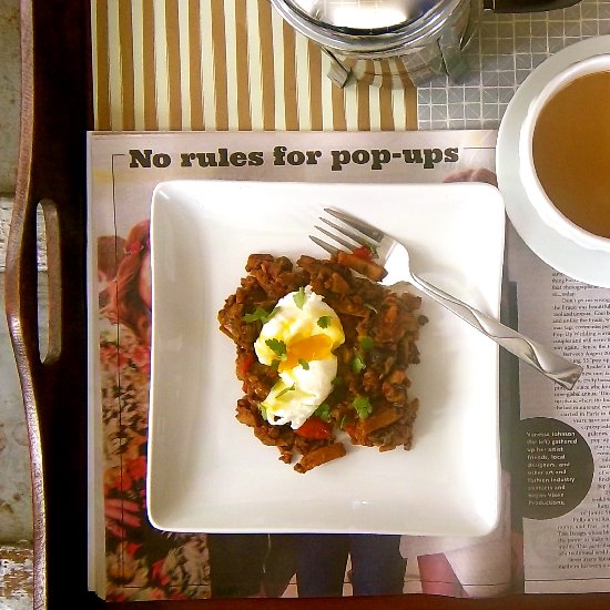 Bad Ass Red Potato Chorizo Hash