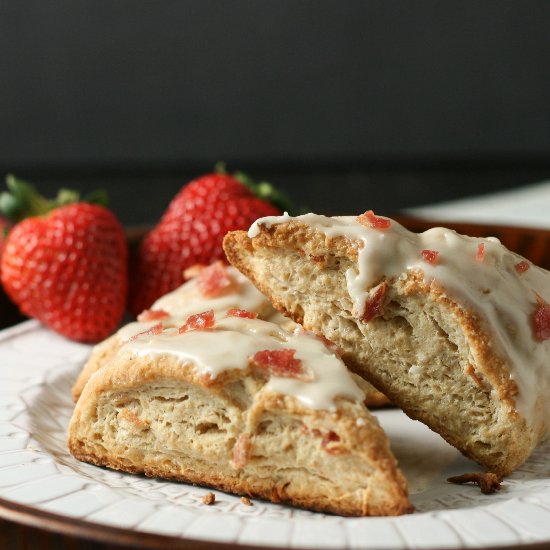 Maple Bacon Scones