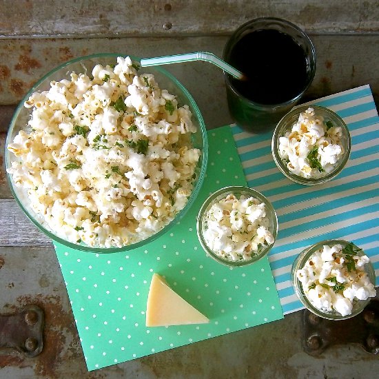 Truffled Parmesan Popcorn