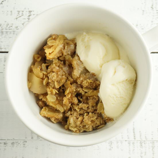 The Best Apple Crumble