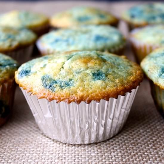 Blueberry Oatmeal Muffins