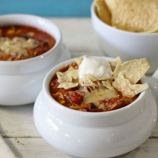 Southwestern Chicken Chili