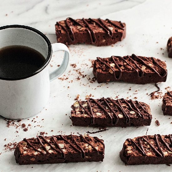 Chocolate Almond Biscotti