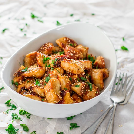 Sesame Garlic Chicken