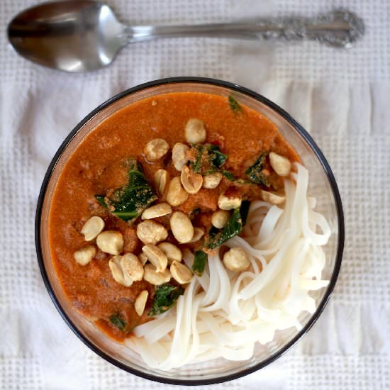 West African Peanut Soup w/ Tahini