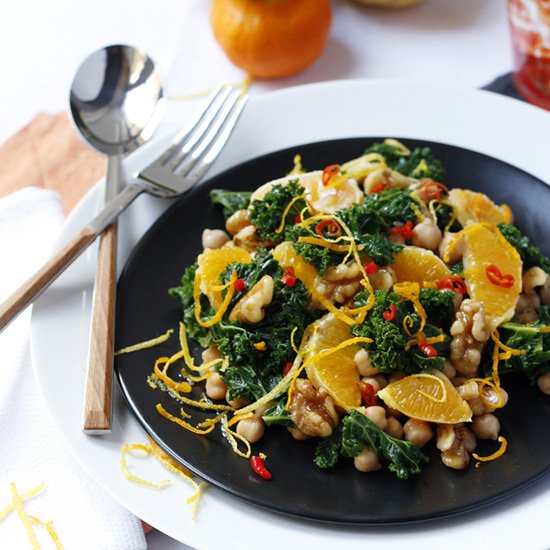 St Clements Curly Kale Salad