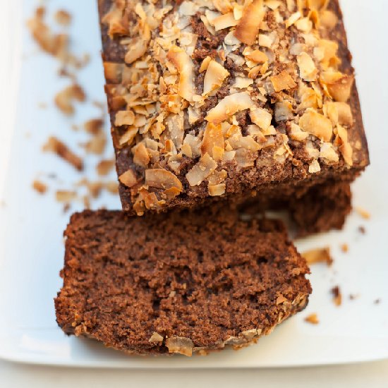 Chocolate Coconut Pound Cake