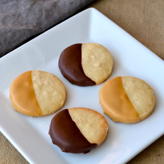 Chocolate Dipped Shortbread