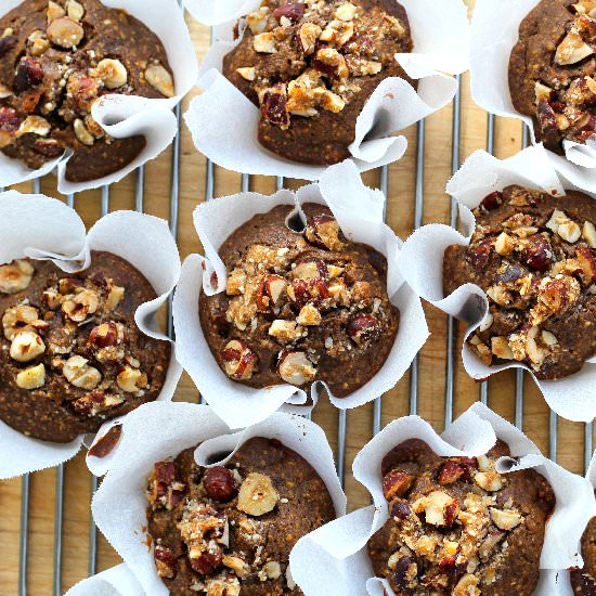 Espresso Nut Muffins