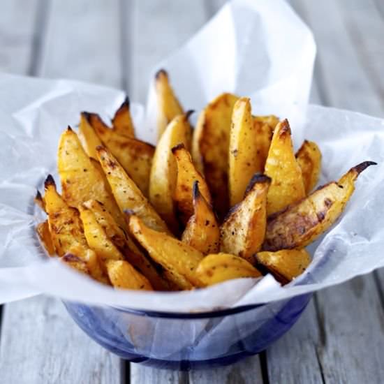 Oven-Baked Rutabaga Fries