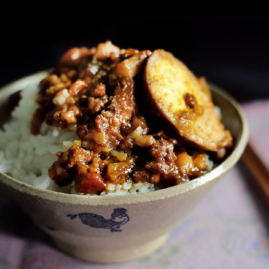 Taiwanese Ragu on Rice