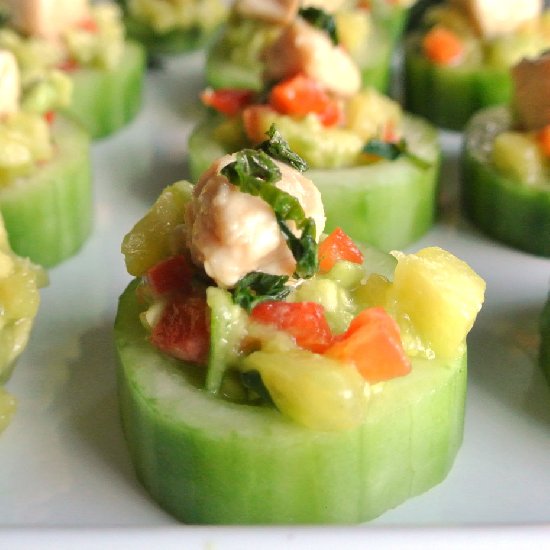 Chicken Mojito Bites