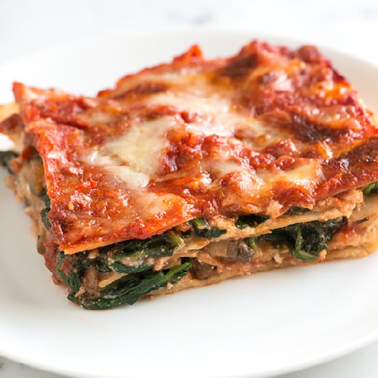 Fresh Spinach Lasagna