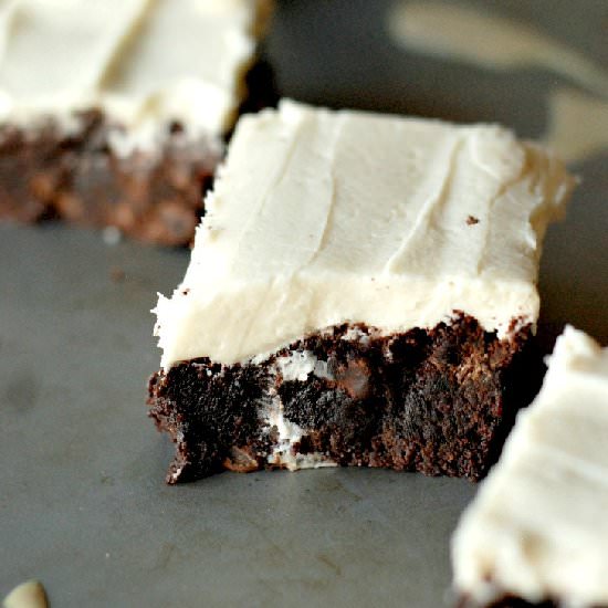 Irish Cream Brownies