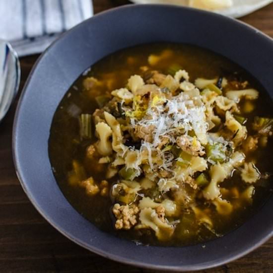 Rosemary & Lemon Chicken Minestrone