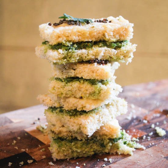 Sandwich Semoline Dhokla