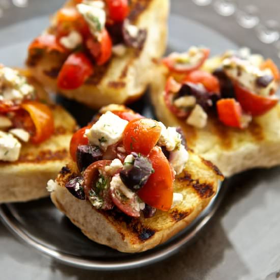 Bruschetta 3 Ways