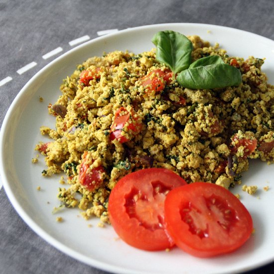 Curry Tofu Scramble