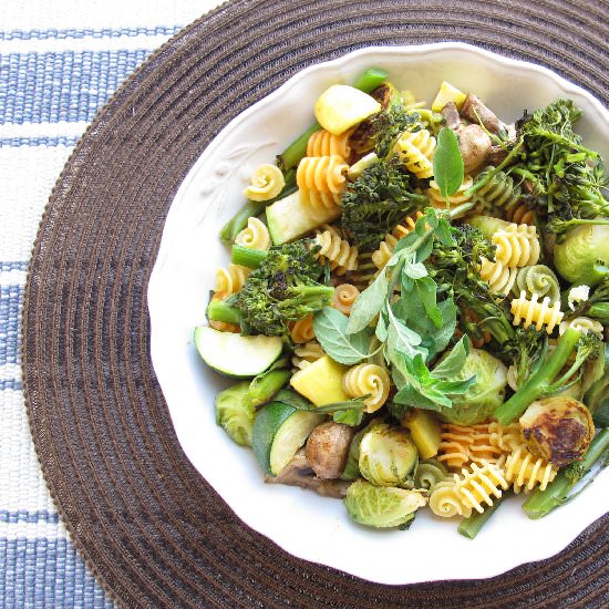 Roasted Veggies and Pasta