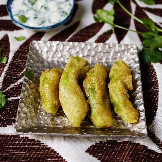 Avocado Fries Cooked In Two Ways