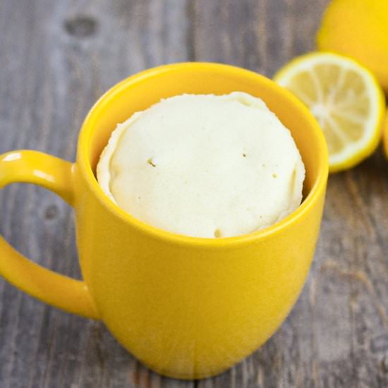 Lemon Mug Cake