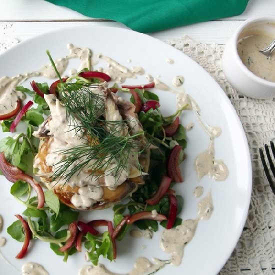 Smoked Mackerel with Dill and Mustard