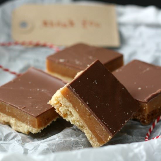 Salted Caramel Shortbread