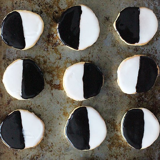 Black and White Cookies