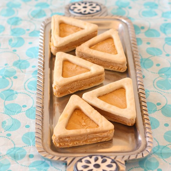 Hamentashen Ice Cream Sandwiches