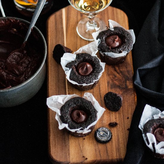 Guiness Chocolate Cupcakes