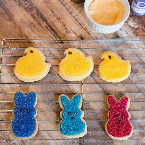 Peeps Easter Sugar Cookies