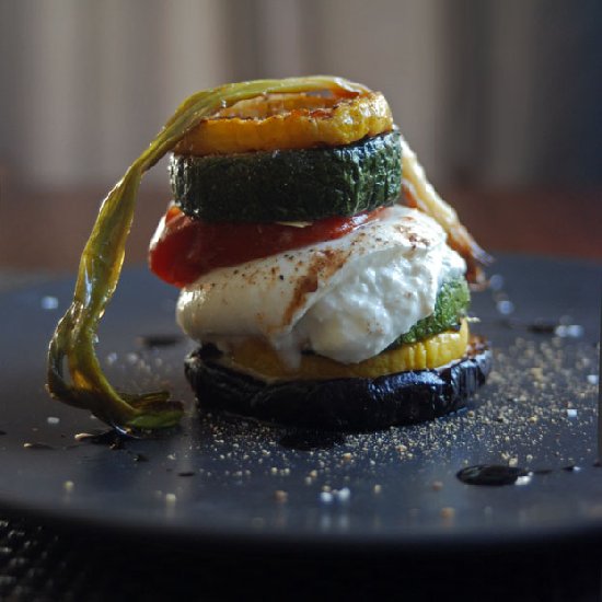 Burrata Cheese & Roasted Vegetable