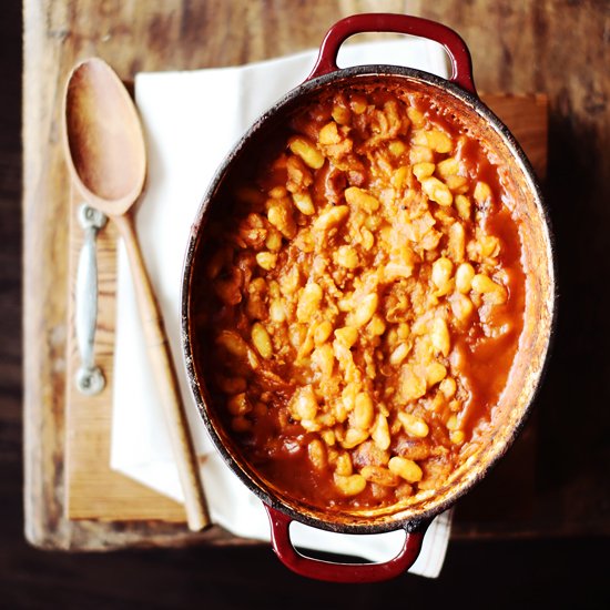 Smoky Maple Baked Beans