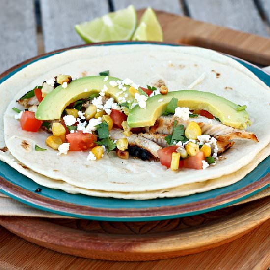 Grilled Chicken Tacos