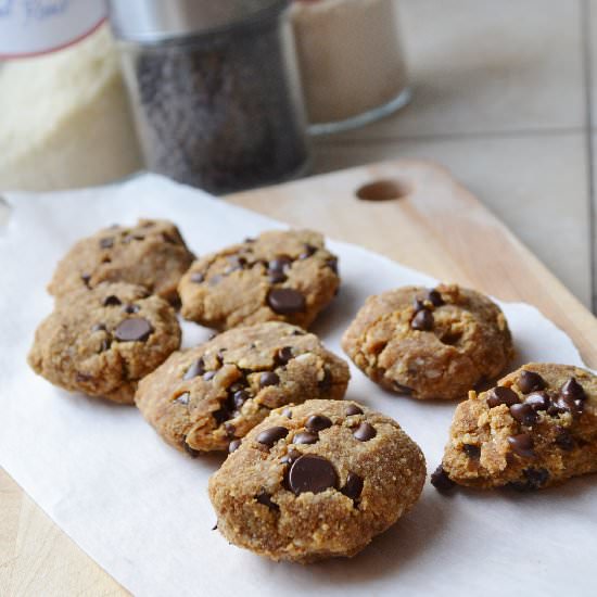 Grain Free Chocolate Chip Cookies