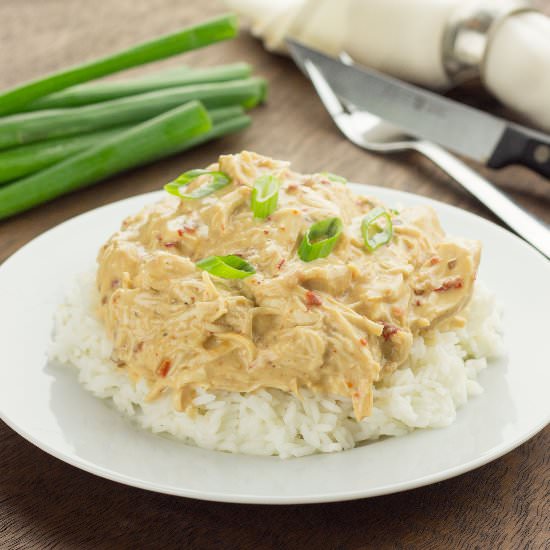 Creamy Chipotle Crock Pot Chicken