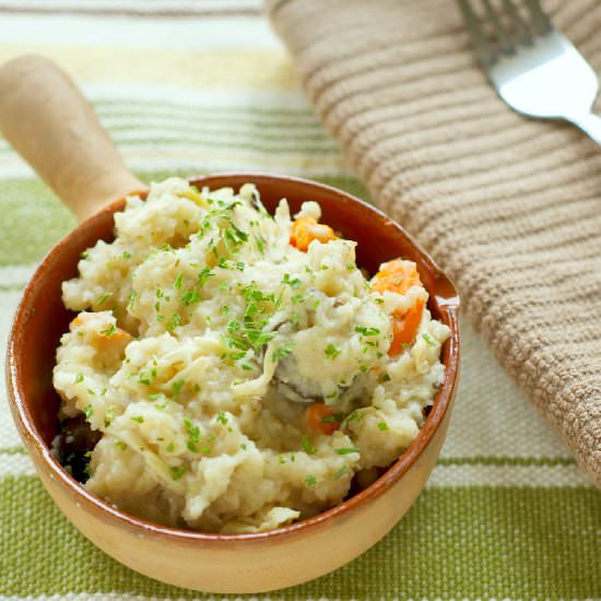 Crockpot Chicken Risotto