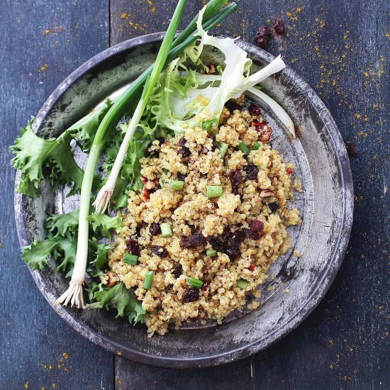 Curried Fried Quinoa