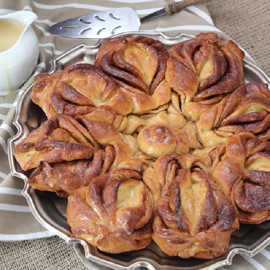 Shaped Cinnamon Bread